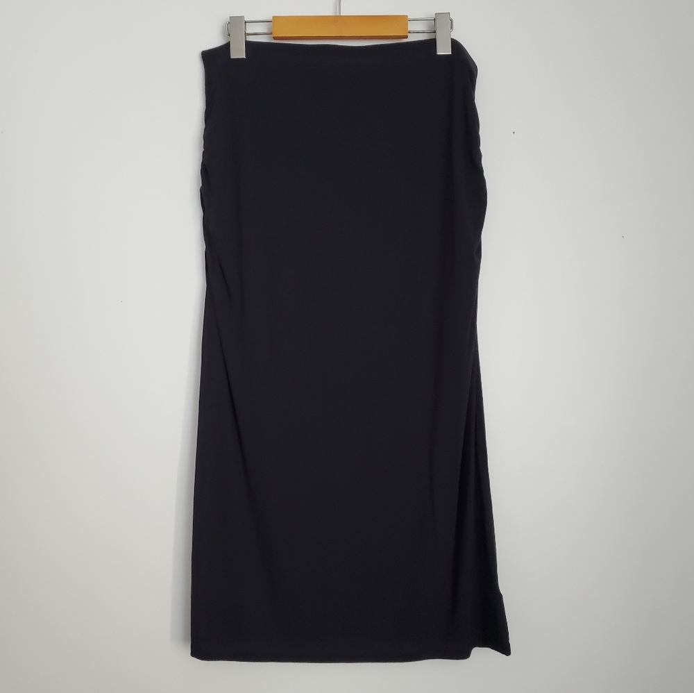 Black Maxi Skirt Size Large Petite